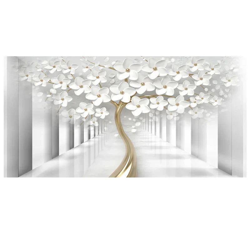 Vibrant Blossom Tree Canvas Art for Stylish Home Decor