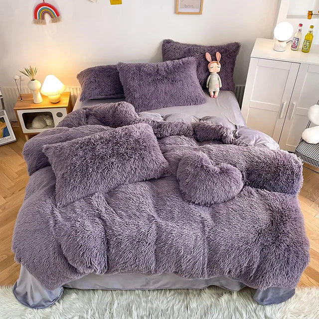 50% Off | Soft Bedding Set with Duvet Cover and 2 Pillowcases