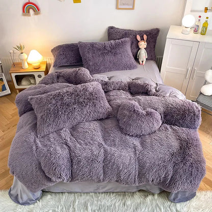 50% Off | Soft Bedding Set with Duvet Cover and 2 Pillowcases