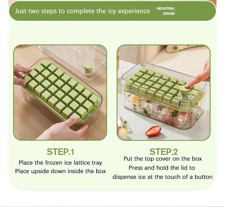 32-Cavity Flexible Ice Maker Tray