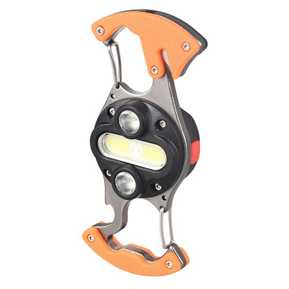 7-in-1 Keychain Camping Lamp for Survival Use