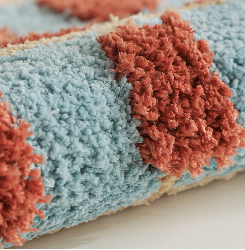Modern Abstract Design Bath Mat | CozyGrid