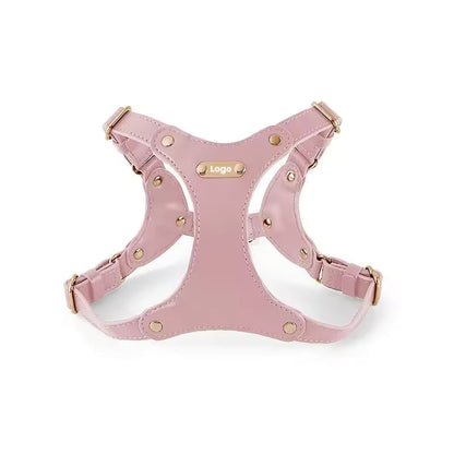 Customizable Leather Dog Harness for Ultimate Comfort