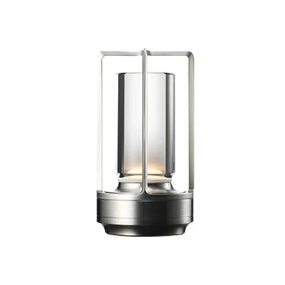 Portable Table Lamp with Rechargeable Function - Elegant Design
