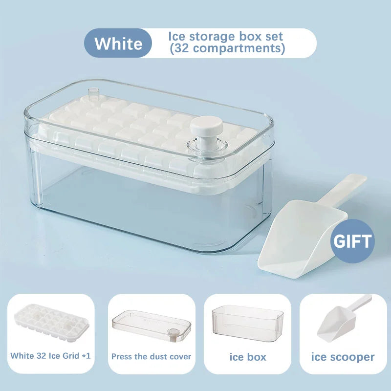 32-Cavity Flexible Ice Maker Tray