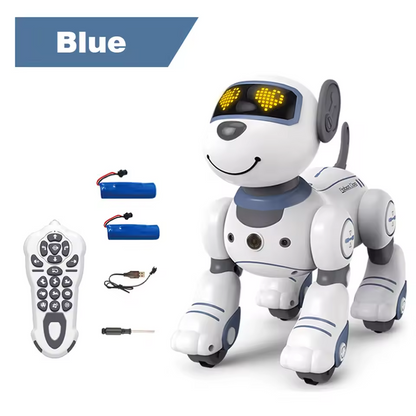 Interactive Remote Control Robot Dog with Music, Lights and Tricks