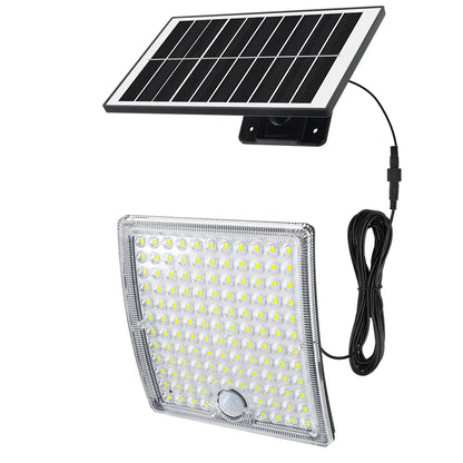Solar Flood Light with 184 LEDs | Waterproof IP65 | Motion Sensor | Ideal for Garden and Patio