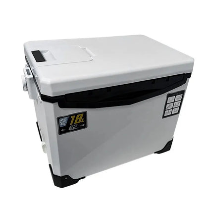 Fishing Cooler Container with Air Vents for Extended Cold Retention