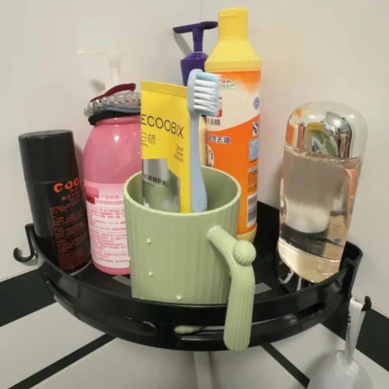 Self-Adhesive Shower Storage Solution – Waterproof, No Drilling Required
