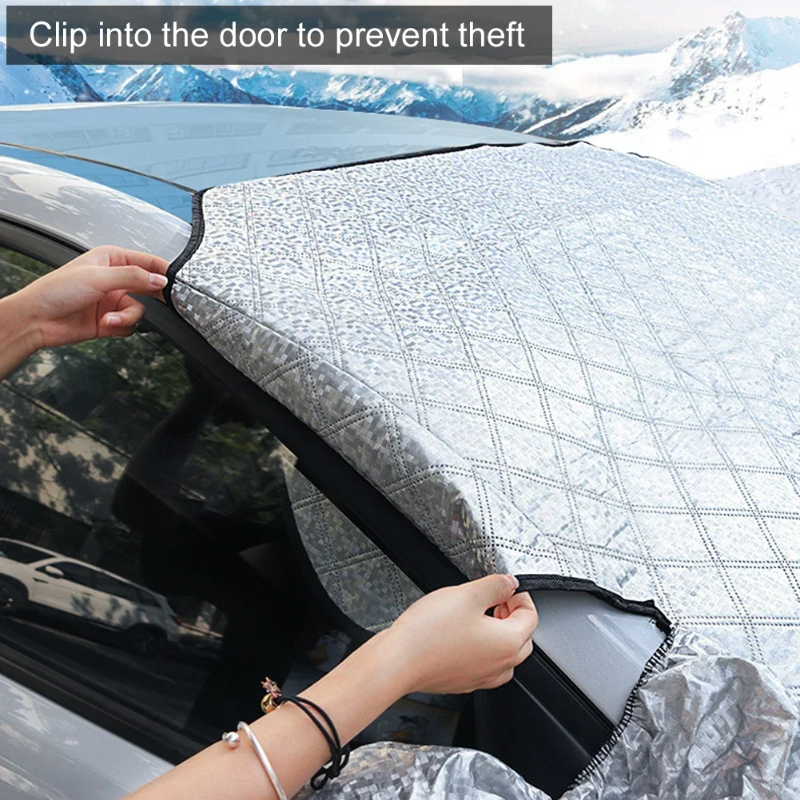 Magnetic Car Windshield Cover – Frost and UV Protection for All Seasons