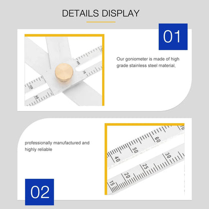 45 cm Alloy Adjustable Angle Measuring Tool
