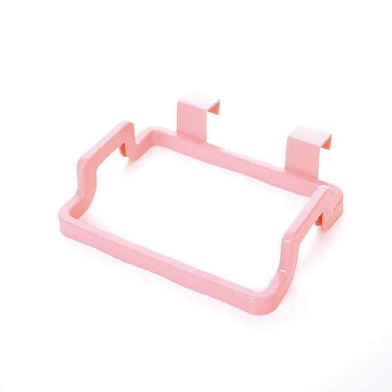 Hanging Plastic Trash Bag Holder | Kitchen Cabinet Organizer