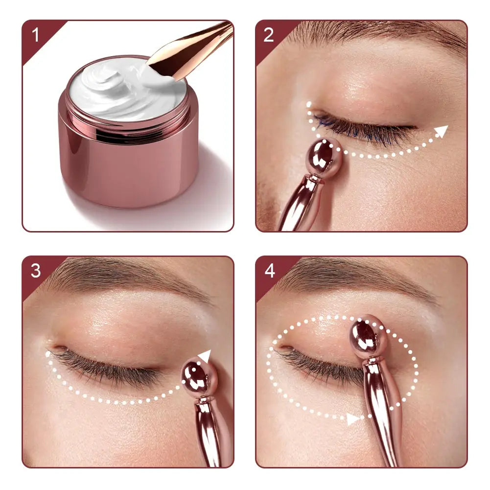 GlowSpoon EyeLift 2-in-1 Eye Massage for Dark Circles & Puffy Eyes