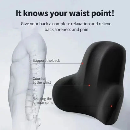 Memory Foam Seat Cushion for Office Chair with Back Support for Pain Relief