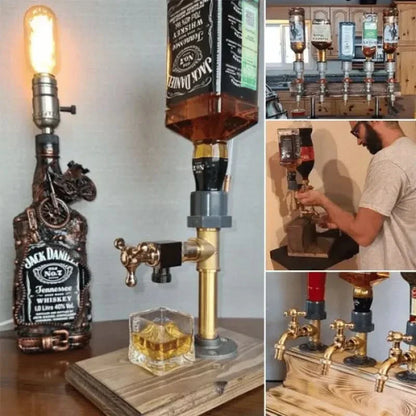 Wooden Drink Dispenser – 5L Beverage Server with Tap