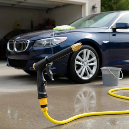 Adjustable High Pressure Spray Nozzle for Cleaning Cars and Gardens