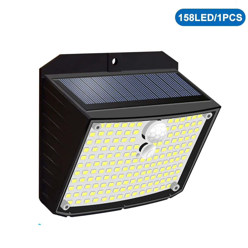 Solar LED Outdoor Light | 468/208/138 LEDs | Waterproof IP65 with 3 Modes