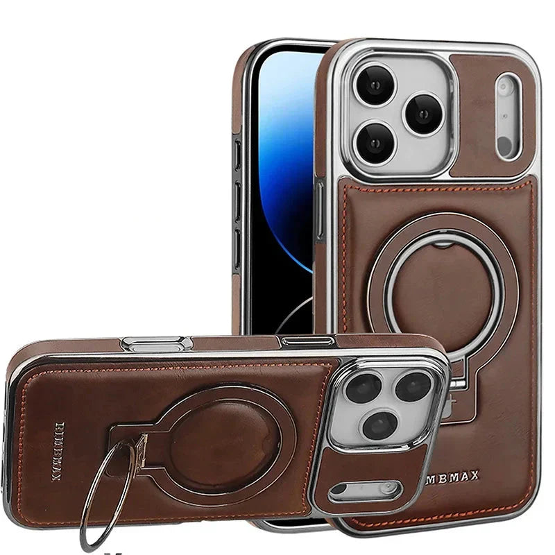 Luxury Leather iPhone Case for Stylish Protection