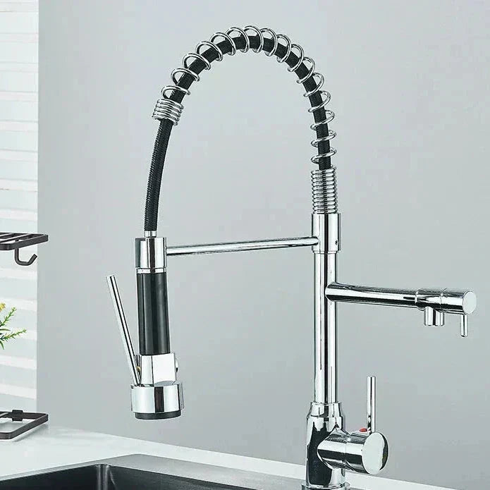 Kitchen Faucet with 360° Swivel Spout
