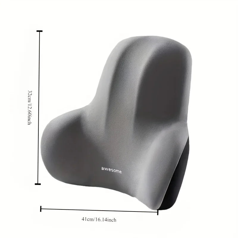 Memory Foam Seat Cushion for Office Chair with Back Support for Pain Relief