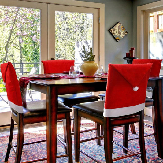 Chair Covers – Soft Polyester Protection with Festive Design