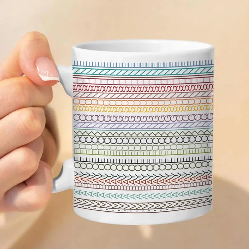 Undercover Attitude Mug with Censored Design