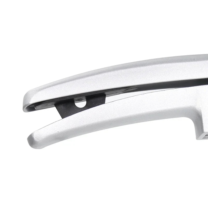 Garlic Slicer and Press Combo with Built-In Cleaning Brush – Durable Aluminum
