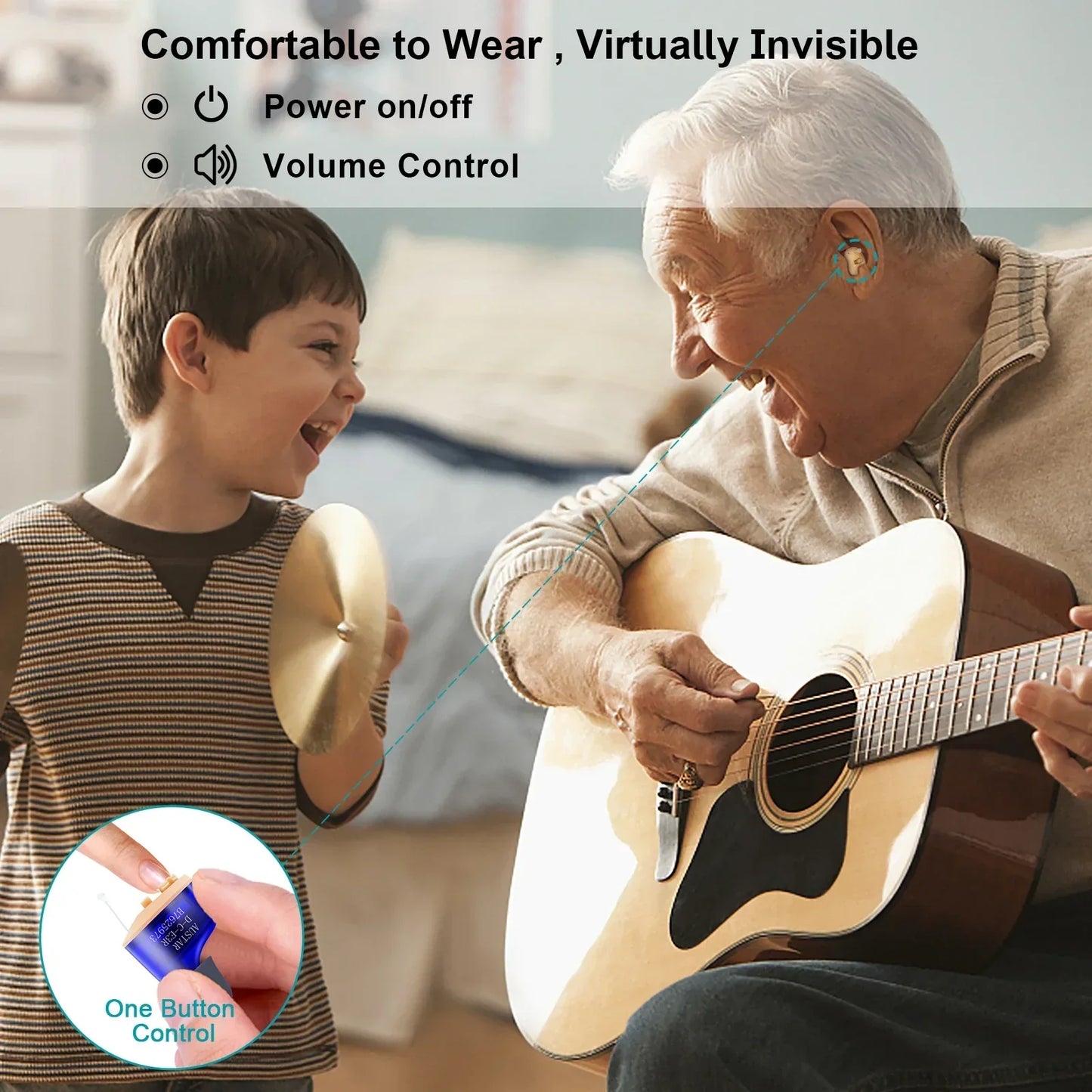 Invisible Digital Hearing Aid | Enhances Hearing for Better Quality of Life