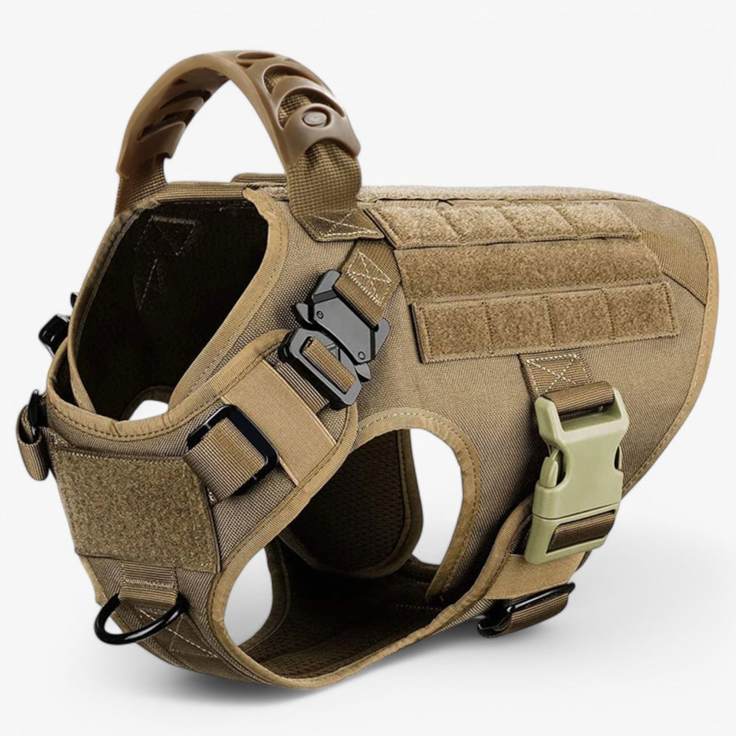 Adjustable Tactical Dog Harness for Training and Walks - KrachtGrip