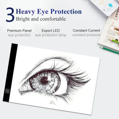 Adjustable LED Art Light Pad for Creative Precision