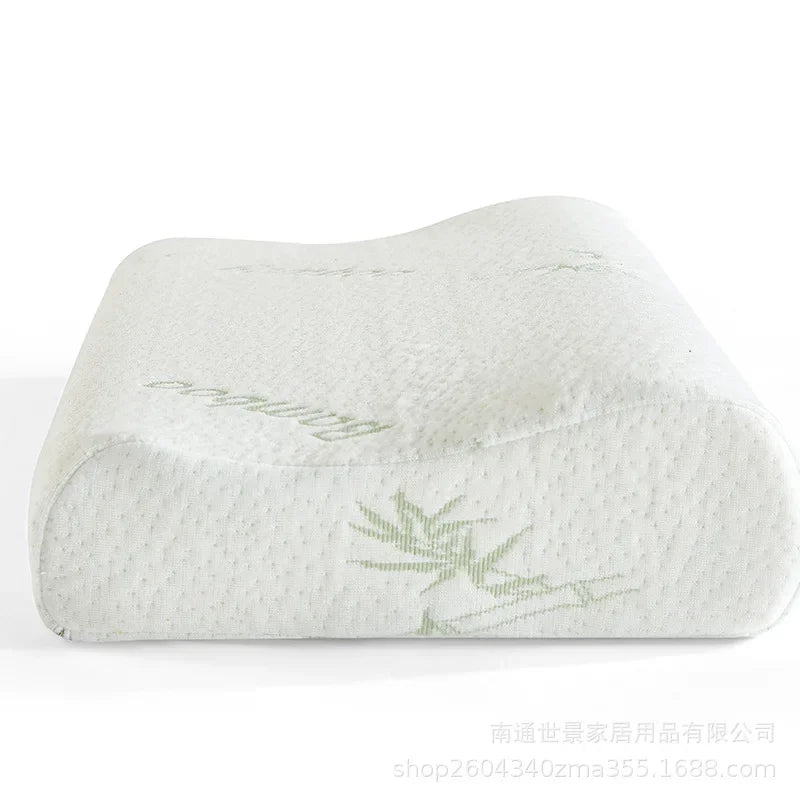 Bamboo Fiber Orthopedic Pillow with Memory Foam and Slow Rebound