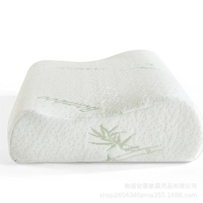 Bamboo Fiber Orthopedic Pillow with Memory Foam and Slow Rebound