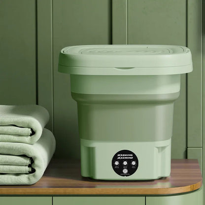 Compact 8L Folding Washer for Effortless Laundry Days