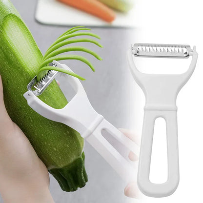 Stainless Steel Julienne Cutter | Space-Saving Design | Easy Vegetable & Fruit Preparation | Perfect for Salads & Stir-Fries
