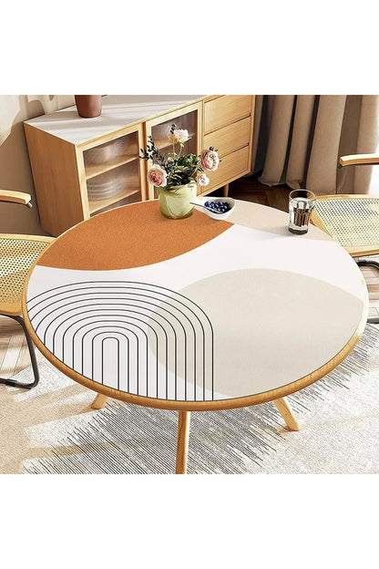 Round Table Cover for Dining - Circular Tablecloth