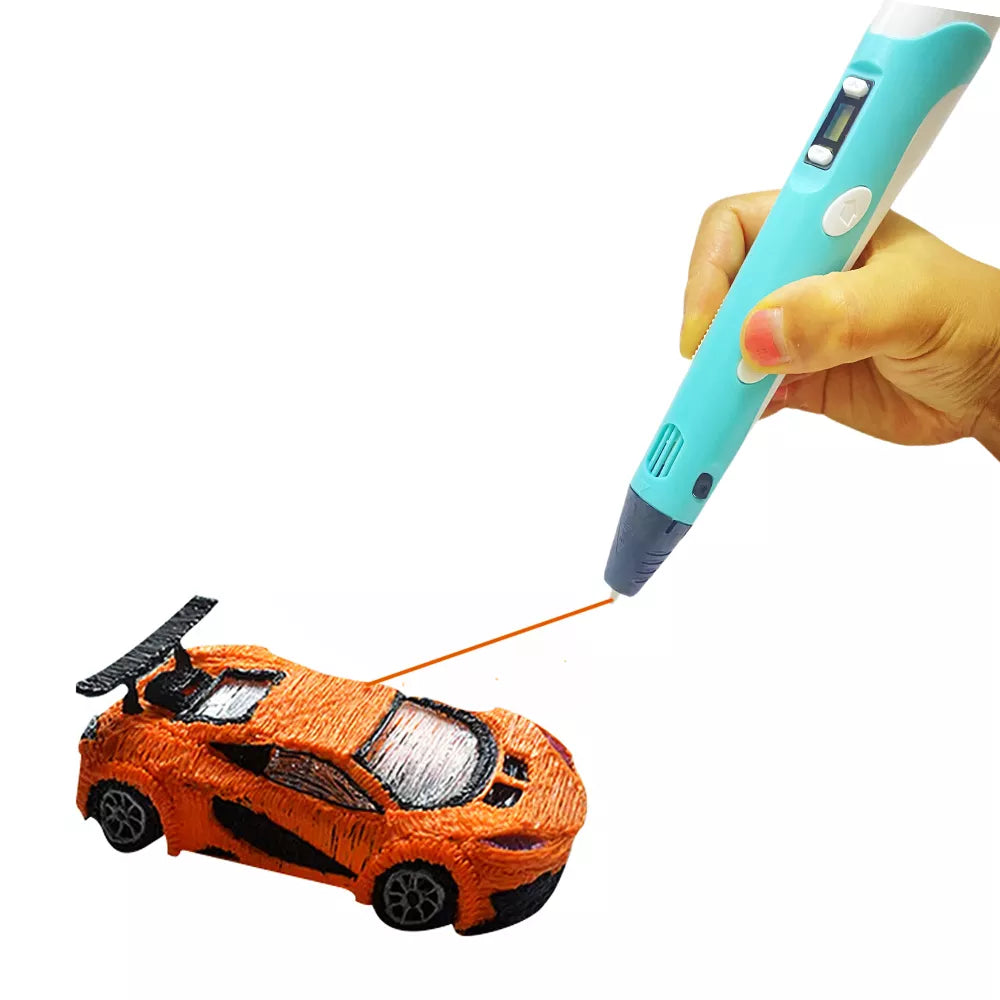 Creative 3D Art Pen Set - 100M of Colorful Filament