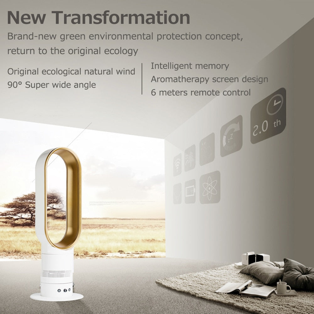 Smart AirFlow Tower Fan with Remote Control - 16-Inch