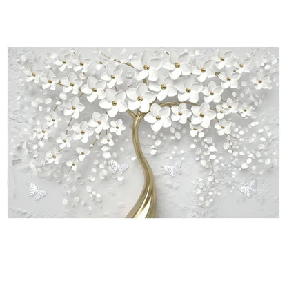Vibrant Blossom Tree Canvas Art for Stylish Home Decor