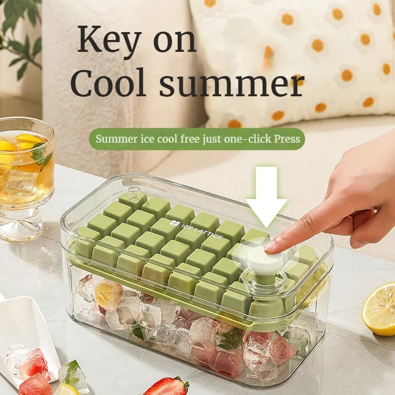 32-Cavity Flexible Ice Maker Tray