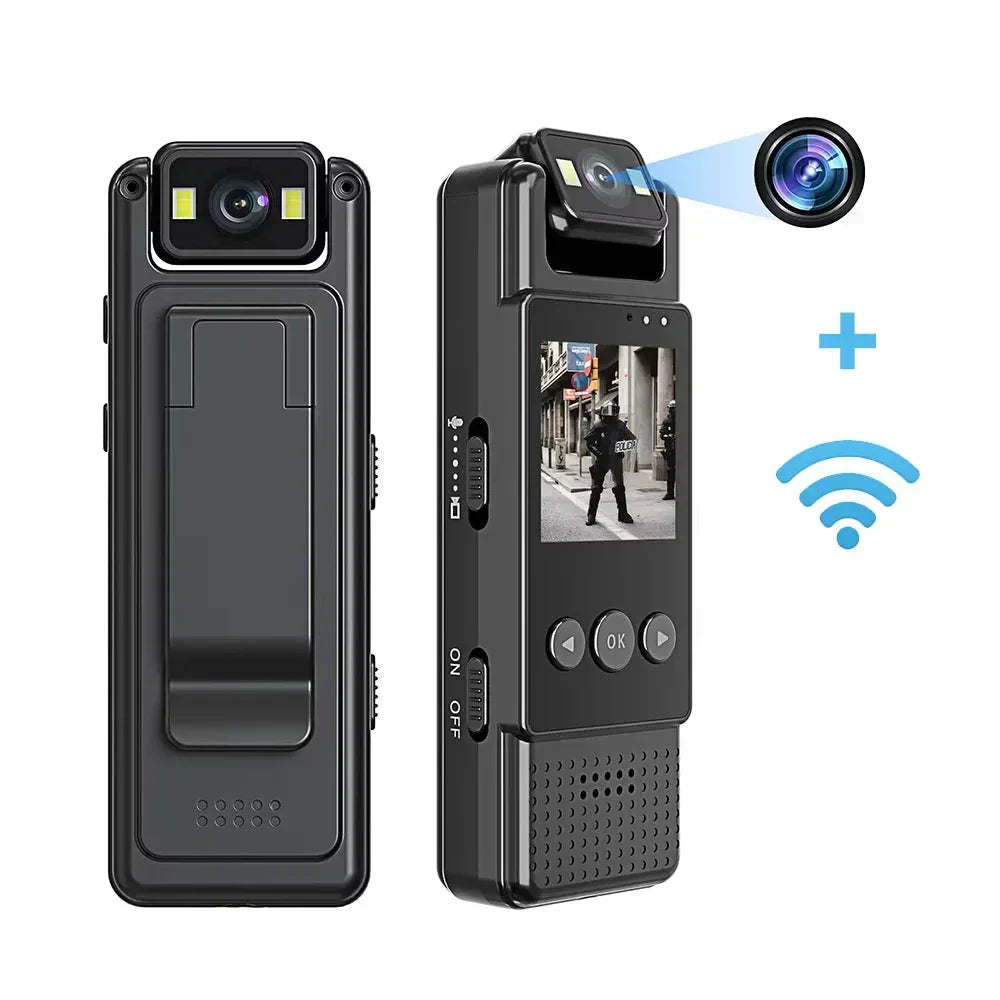 Portable 1080P Wireless Network Camera – Mini Video Recorder with Night Vision