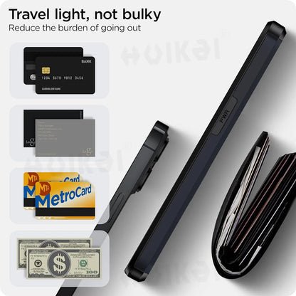 Slim iPhone Case with Card Holder - Stylish Protection and Storage