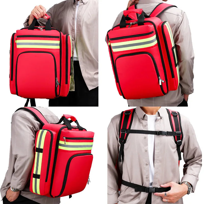 Waterproof Emergency Medical Backpack for Rescue and First Aid