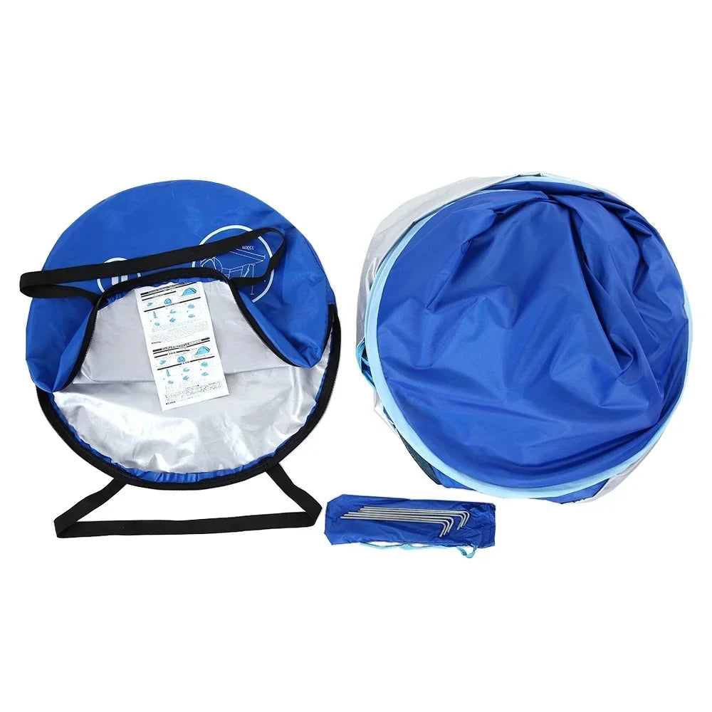 Ultralight Beach Tent with Full Shade – Automatic Pop-Up Design