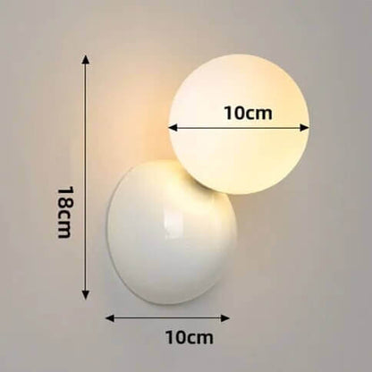 70s Inspired Wall Lamp Available in 3 Colours