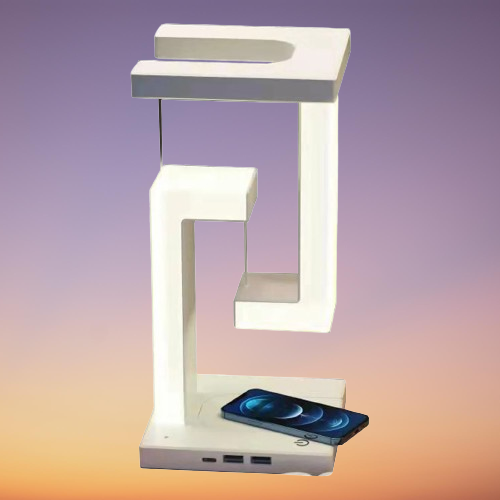 Wireless Night Lamp with Anti-Gravity Orbit Charging Feature