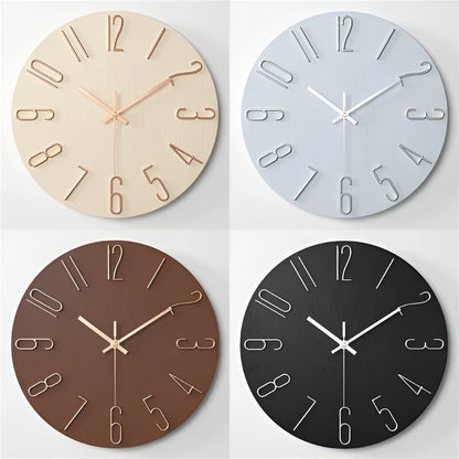 Stylish 3D Clock – Elevate Your Space with Elegance