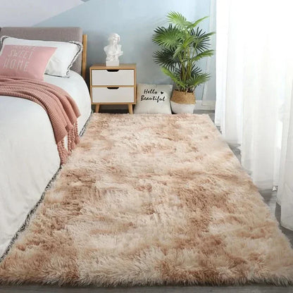 Cozy Plush Faux Fur Area Rug – Soft and Luxurious Carpet