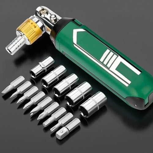 Versatile 14-in-1 Adjustable Ratchet Screwdriver Set