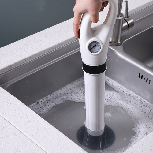 High-Pressure Drain Cleaner – Eco-Friendly with 4 Attachments for Clogs