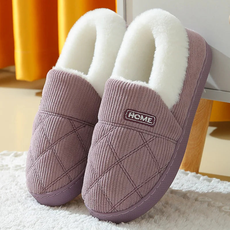 Soft Fleece Slippers for Him and Her